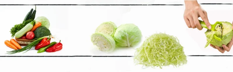 Description Picture 2 of item1/2/3pcs Wide Mouth Grater for Cabbage Manual Fruits Peeler Knife Multifunction Vegetables Slicer Cutter Vegetable Tools