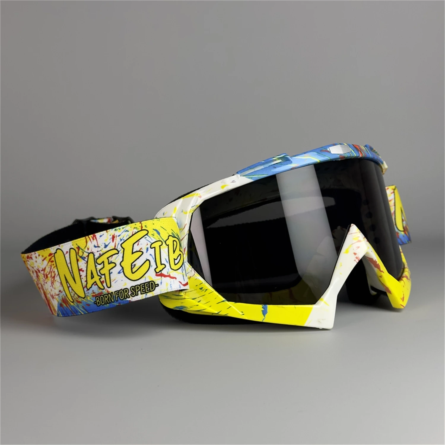 Lila Motocross Brille Reiten Ski UV400 Männer Motorrad Brille MX Radfahren Für Motorräder MountainbikesBicycles MX ATV – Detail 5