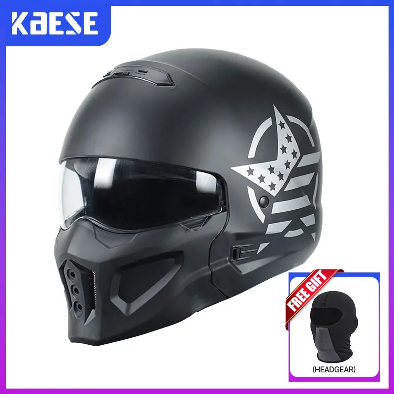 

Motorcycle Helmets ABS Shell Combination Full Face Helmet for Girlfriend Boyfriend Four Seasons DOT Approved - 2023 Best Helmet