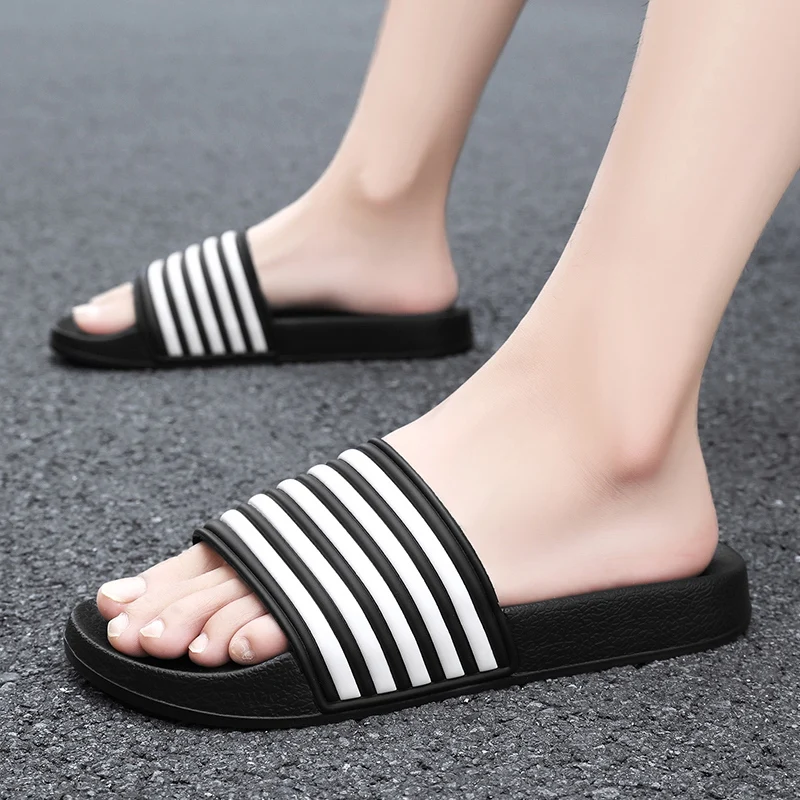 Men Women Slippers Stripes Pool Slides Summer Couple Beach Plus Size Sandals 46 48 Non-slip Shoes Home Slides non slip slippers,sneaker slippers,fashion slippers,soft slippers,beach slippers,soft non slip slippers,fashion sandals,closed toe sandals,massage sandals,waterproof sandals,eva sandals,beach sandals,sandals clogs,sports sandals,leather sandals,non slip sandals,waterproof anti slip shoes