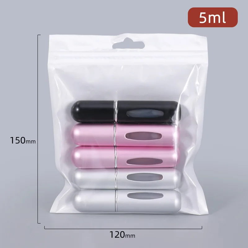 Refillable Perfume Spray Atomizer Aluminum Perfume Spray Scent Pump Atomizer Refillable Mini Bottle for Travel 5/10ml perfume atomizer