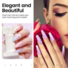 MIZHSE 6Pcs/Set Pearl Swirl Gel Nail Polish Set 7ML Shell Thread Nail Kits UV Led Semi Permanent Gel Soak Off Vernis 4