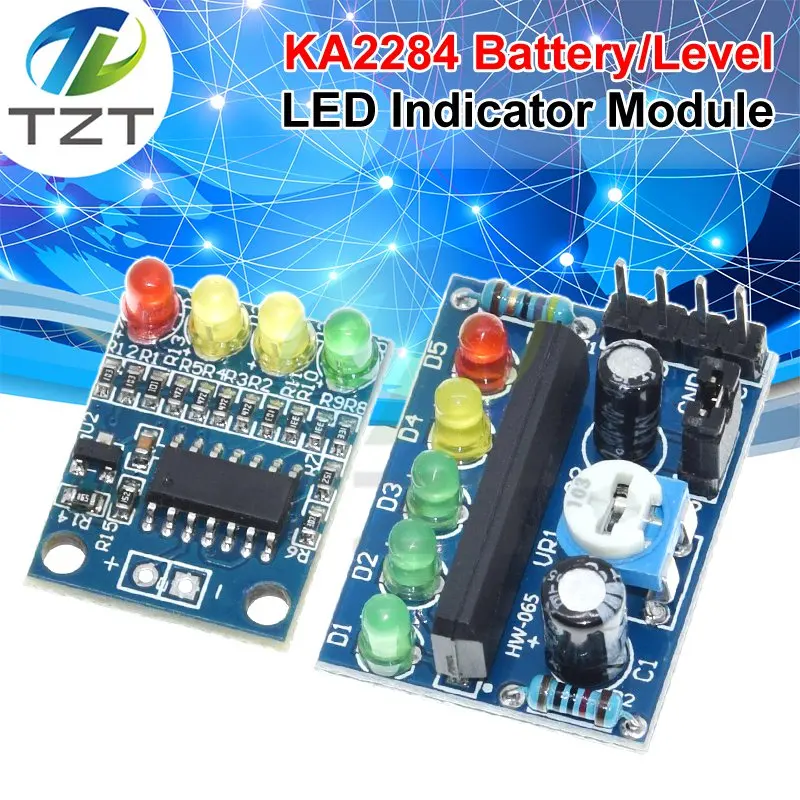 Produktbild von KA2284 Power Level Indicator – Batterie-Pegelanzeige-Modul 3,5-12V, Einstellbarer Pegel