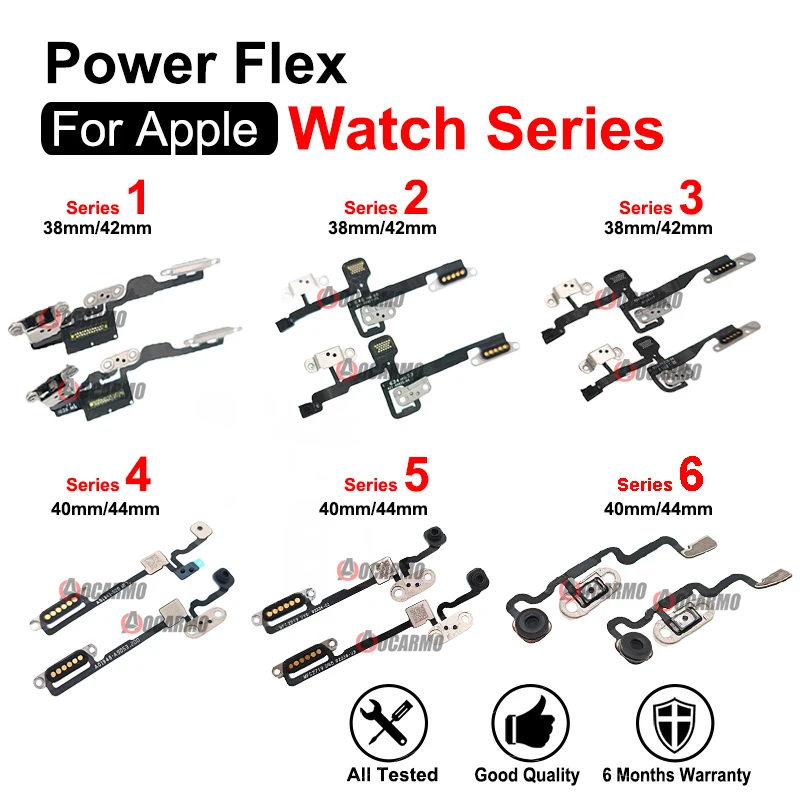 Гибкий кабель для Apple Watch Series 1 2 3 4 5 6 Series 4 38 мм 40 мм 42 мм 44 мм