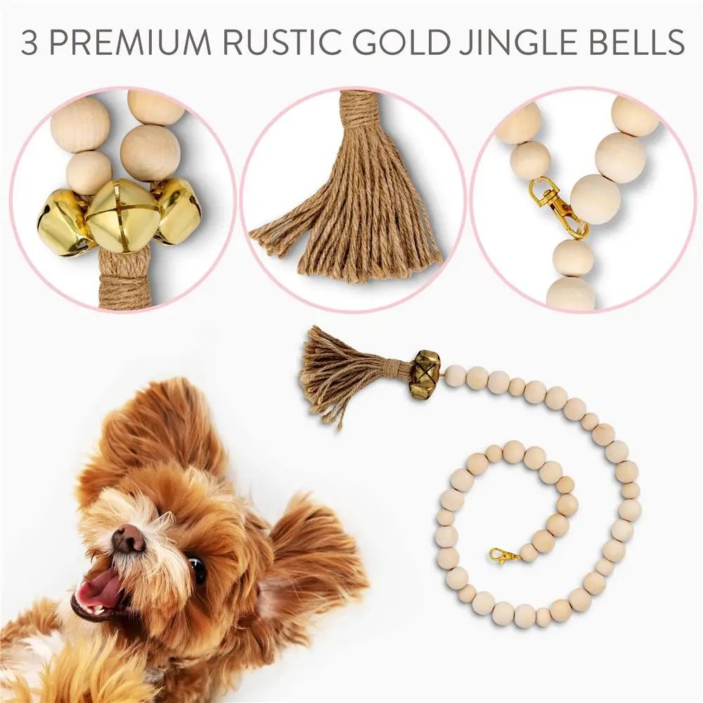 Puppies Dogs Hanging Potty Training Doorbell Dog Doorbells Door Bells |