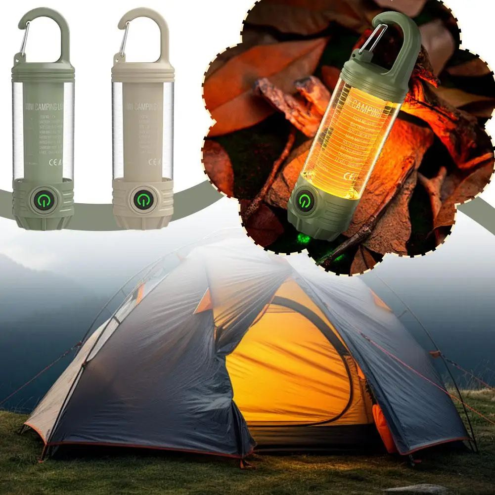 Dual Source Starke LED-Lampe Taschenlampe Wasserdichte Outdoor-Camping-Arbeitsleuchte Helle Taschenlampe mit Haken – Detail 15