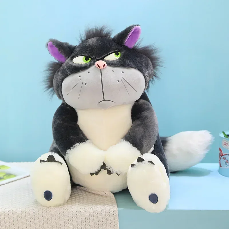Peluche Gatto Lucifero Di Cenerentola - 25 Cm Grigio | Morbido E Carino - Foto 6