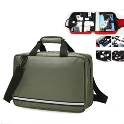 New Empty First Aid Bag Portable Shoulder Medical Outdoor Cars Emergency Survival Kit Camping Travel Bag Large Size 3 Colors