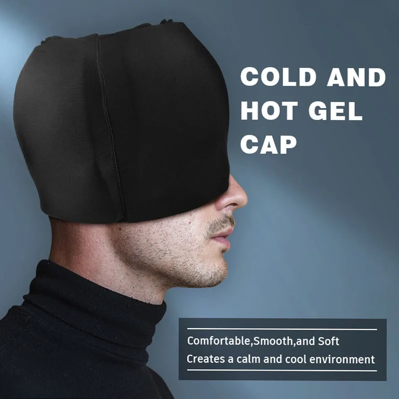 Bonnet Relaxant Anti Migraine à 360° - Froid et Chaud