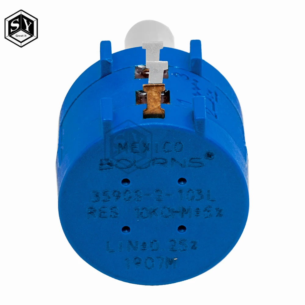 Multiturn Potentiometer Adjustable Resistor 3590S Multiturn Potentiometer 500-100K ohm 3590 102-103