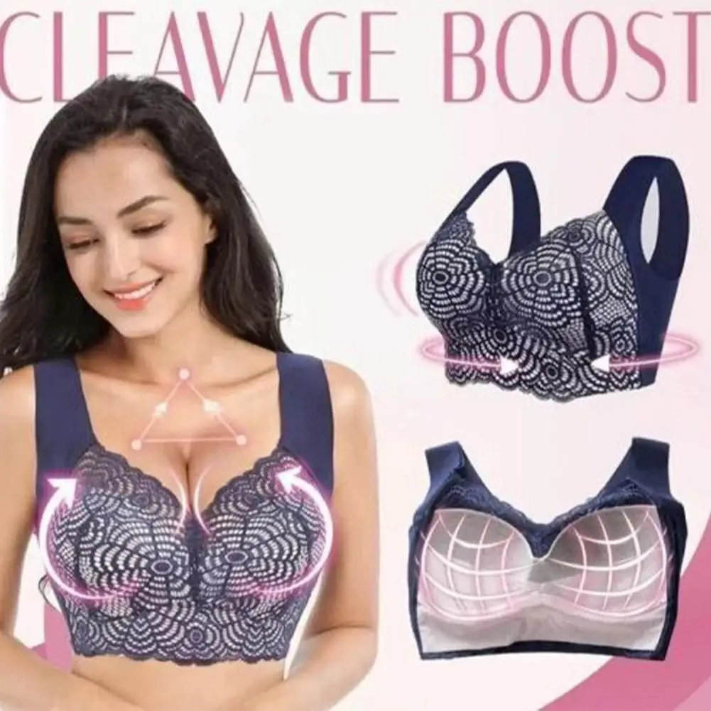 Pretty Health Lymphvity Detoxification And Shaping Sleep Sexy Lace Vest Fast Powerful Lifting Bra Large Size Underwire