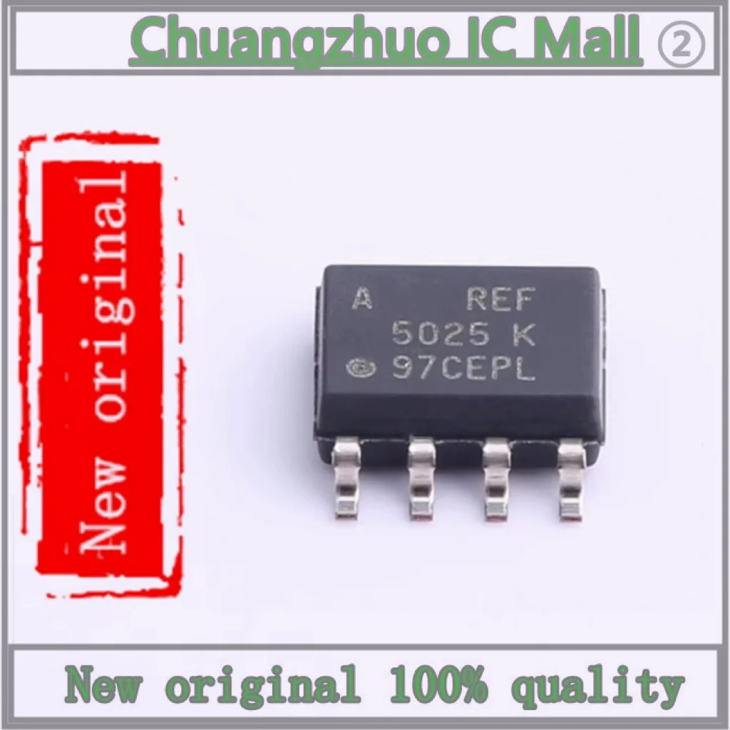 

1Pcs New original REF5025AIDR REF5025AID REF5025 2.5V ±0.1% 2.7V~18V 10mA Fixed SOIC-8 Voltage References ROHS