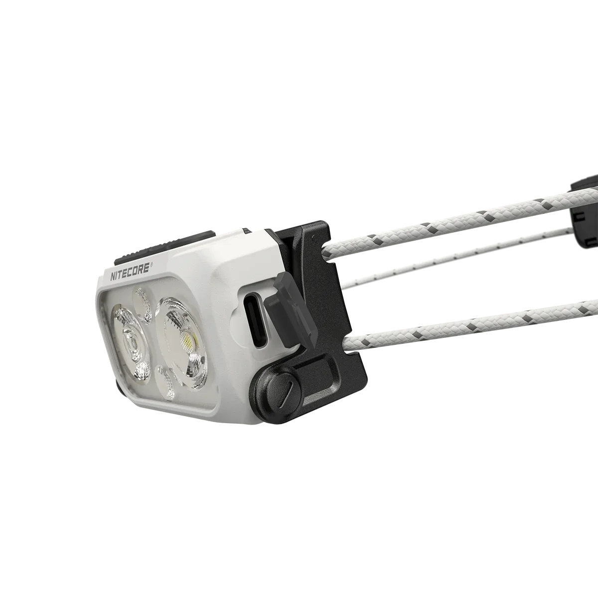 NITECORE NU21 램프 초경량 듀얼 빔 트리플 출력 헤드램프 360 루멘 USB-C 충전식 백색 적색광 손전등