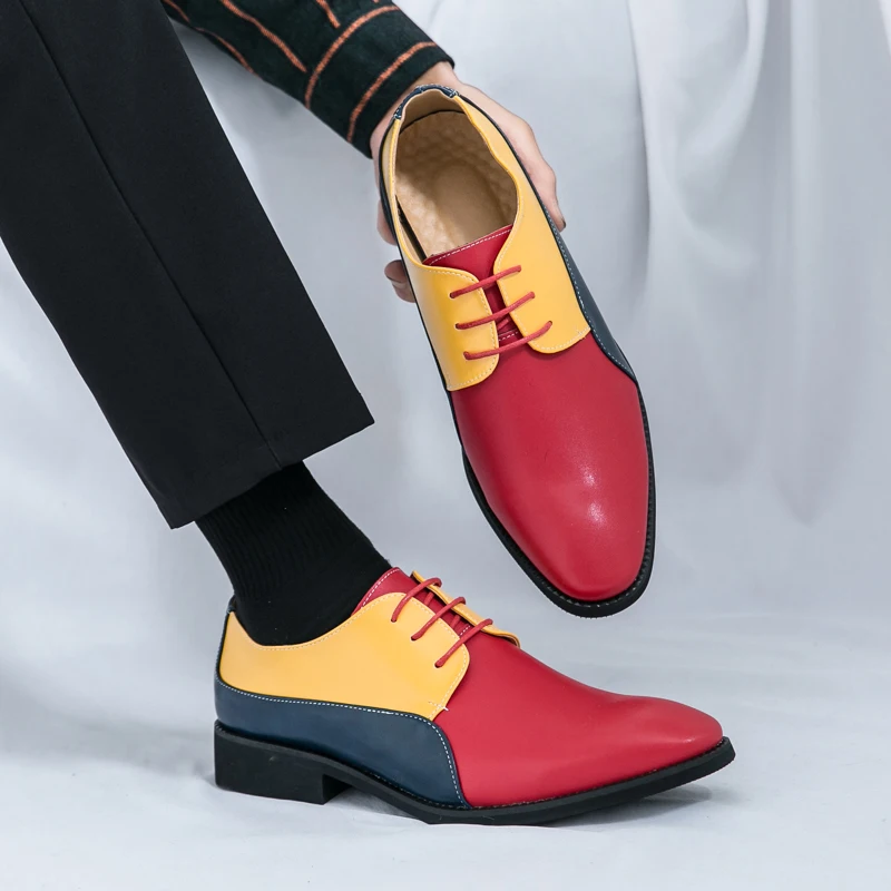Mens Dress Party Leather Formal Brand Monks Wedding Luxury Flats Business Office Designer Casual Driving Shoes for Men Loafers 3