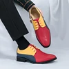 Mens Dress Party Leather Formal Brand Monks Wedding Luxury Flats Business Office Designer Casual Driving Shoes for Men Loafers 3
