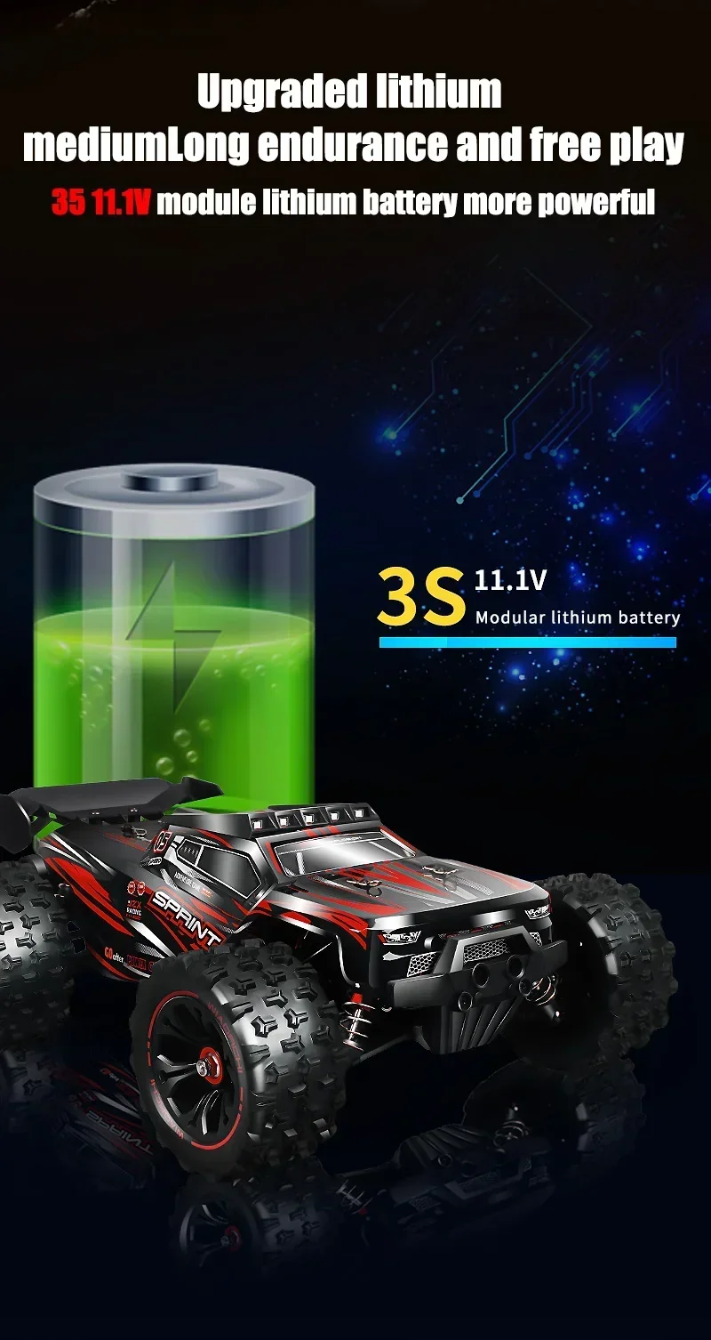 9522PRO 85KM/H High-speed RC Car Brushless Four-wheel Drive Off-road Drift 1:16 Professional Racing Car 9522 50KM/H Boy's Toy