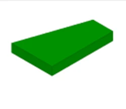 *LEFT FLAT TILE 2x3 * D174A 50 pcs DIY   block brick part No.  Compatible With Other Assembles Particles