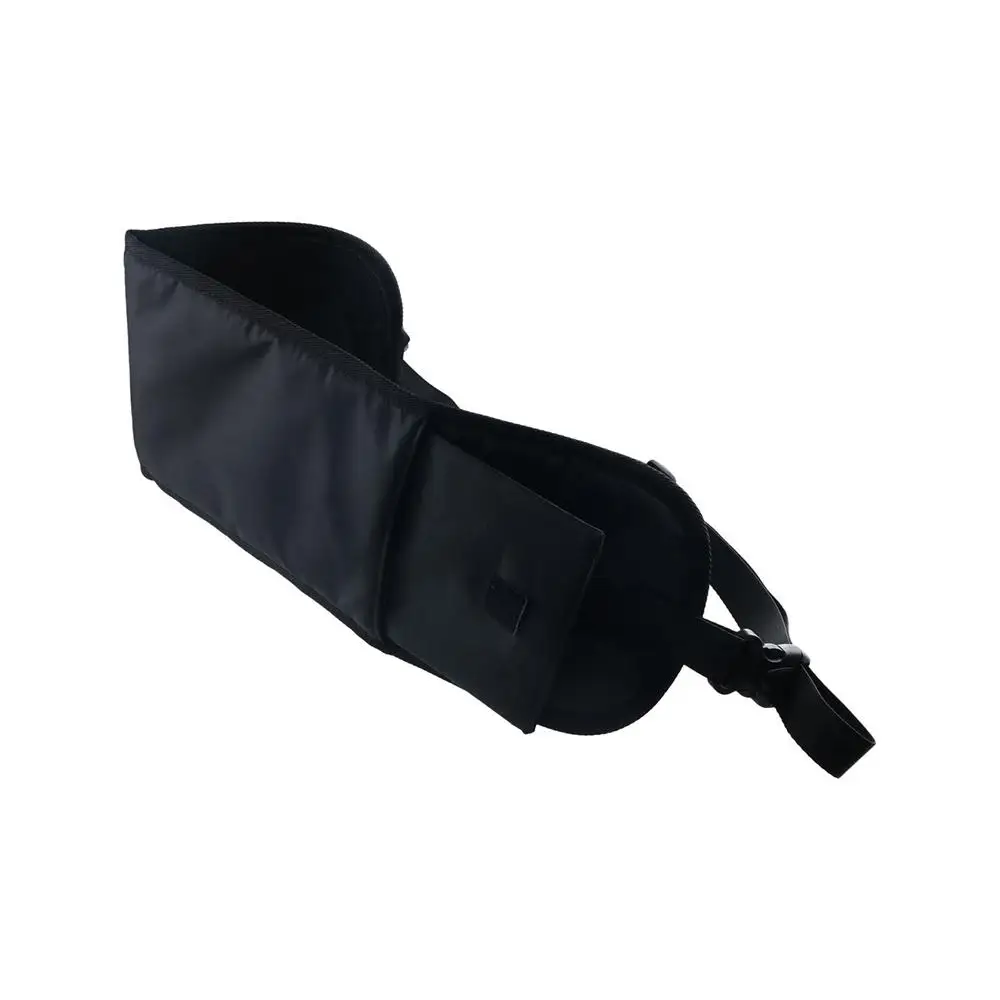 Poggiapiedi Regolabile per Aereo, Amaca Portatile Staccabile per Gambe, in Memory Foam, Facile da Installare, Poggiapiedi Sotto Scrivania - immagine 2