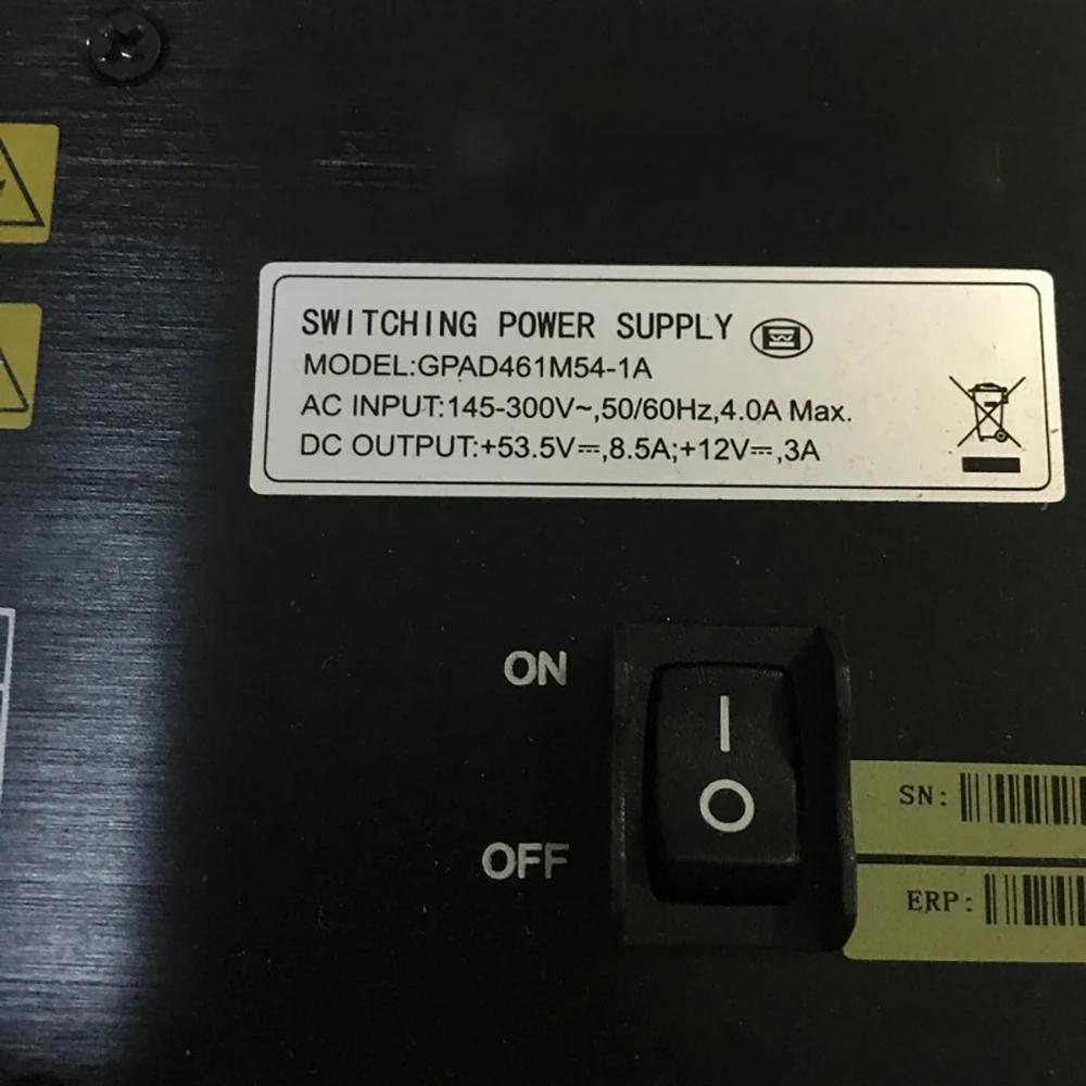 GPAD461M54-1A Switching Power Supply Fast Ship Works Perfectly High Quality 6 GPAD461M54-1A Switching Power Supply Fast Ship Works Perfectly High Quality - Image 4