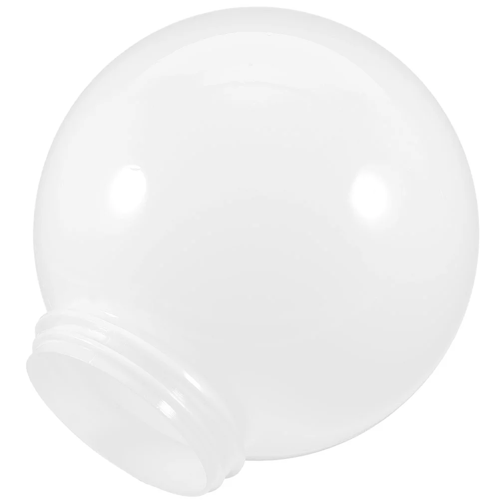 

Acrylic Cream White Globe Lamp Shade Outdoor Globe Lamp Shade Wall Lamp Shade Replacement Accessories Diameter 30CM Thread 12CM