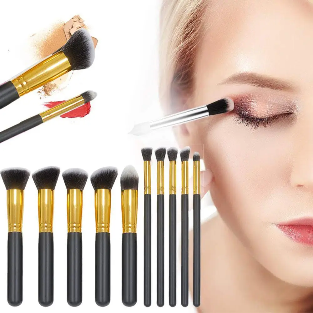 

10Pcs Makeup Brush Set Marble Blush Powder Foundation Brush Eye Shadow Concealer Brushes Beauty Cosmetic Make Up Tools Brush Set