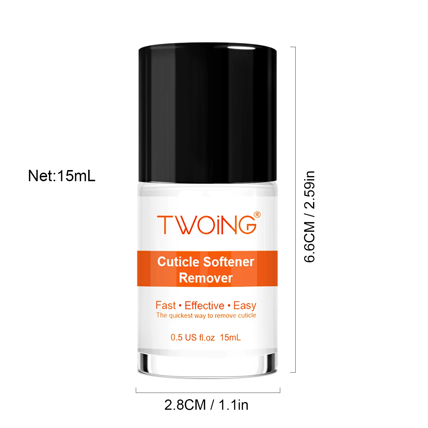 15 مللي كريم مزيل لليد والقدم للعناية بالأظافر ترط...