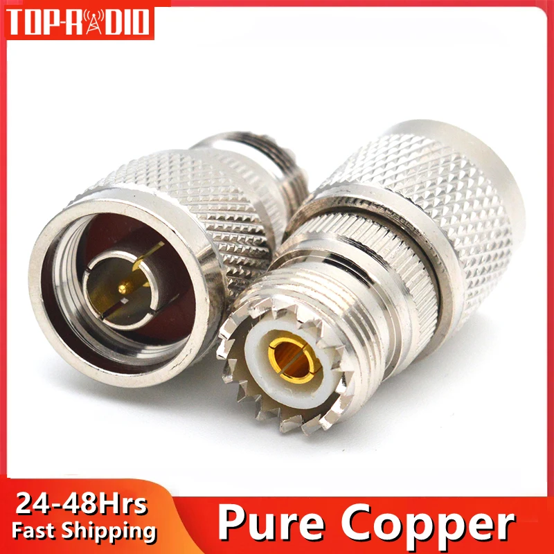 

1 шт., коаксиальный соединитель со штекером UHF на штекер N SO239 PL259 на SL16 L16 RF