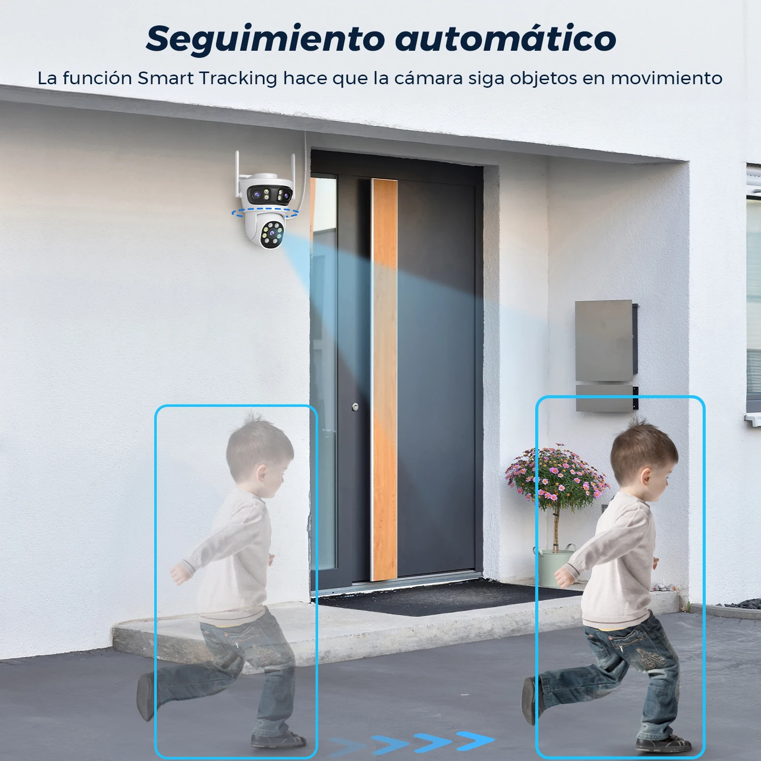 BESDER 15MP Wifi IP Camera PTZ 9MP Three Screen 180° Wide Angle Outdoor Auto Tracking CCTV Security Protection O-Kam Pro 6