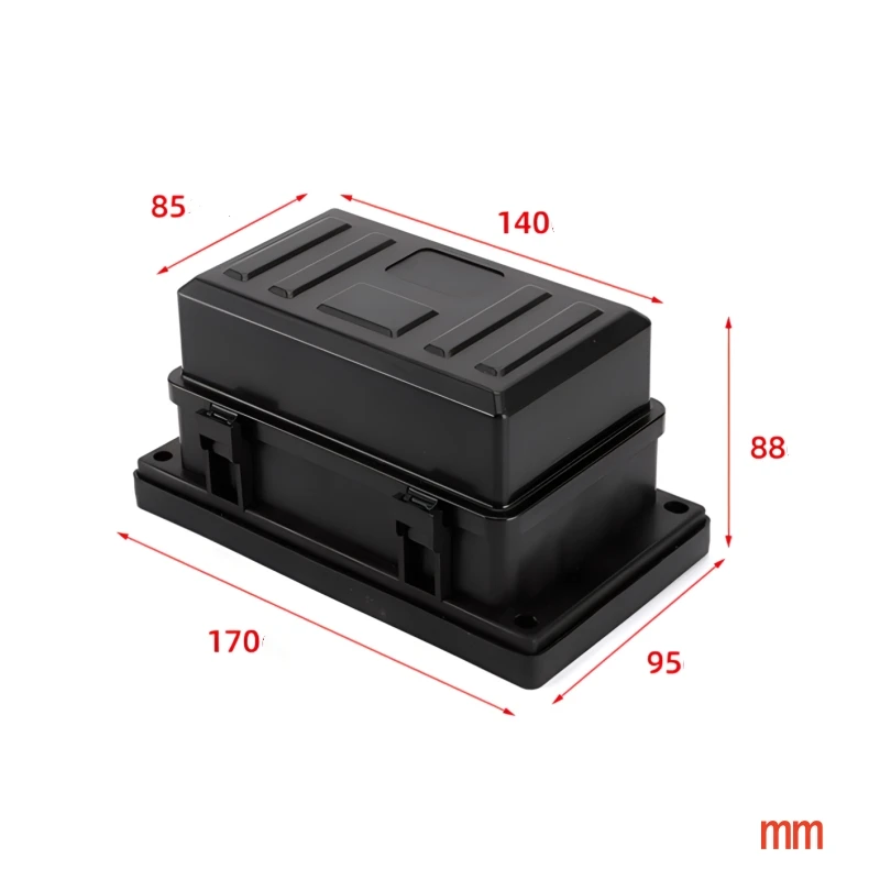 12v 24V 40A Waterproof 6-way Atc/Ato Fuse Relay Holder, Universal Relay, Fuse Box, Suitable For Automobiles, Ships, Jeeps