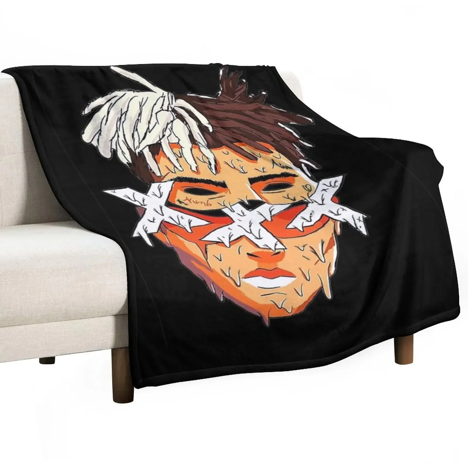 

XXXTENTACTION Throw Blanket Polar Decorative Beds Blankets