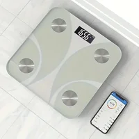 1pc Smart Weight Scale, Smart Digital Weighing Machine With Body Fat BMIMeasurement, Body Composition Analyzer For Home Bathroom 2