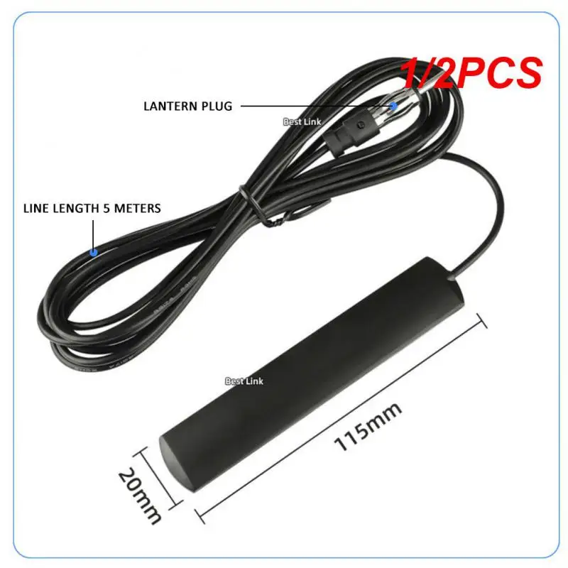 

1/2PCS Universal Auto Car Radio FM Antenna Signal Amp Amplifier Marine Car Vehicle Boat RV Signal Enhance Device