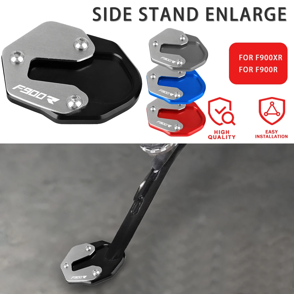 

FOR BMW F900R F900XR F900 R F 900 XR 2019 2020 2021 Motorcycles Kickstand Foot Side Stand Extend Base Enlarger Plate Pad Support