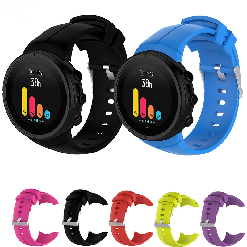 

Soft Silicone Sport Bracelet for Suunto Spartan ULTRA Smart Watch Replacement Wrist Band Strap Watchband Correa
