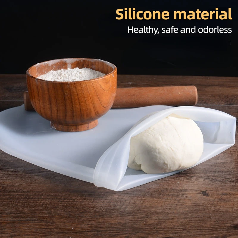 Food Grade Silicone Kneading Dough Bag Blend Flour Mixing Mixer Tool for Bread Pastry Pizza dough kneading bag