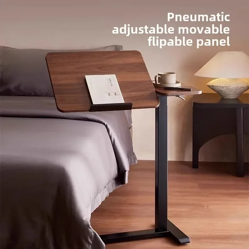 Foldable living room sofa side table, rotatable lifting computer desk, bedroom portable table YX203ZX
