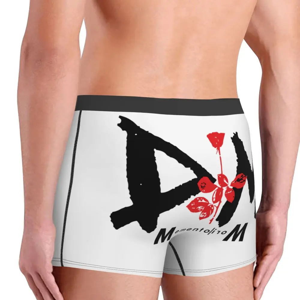 Custom Electronic Rock Depeche Cool Mode Boxers Shorts Men Briefs Underwear Cool Underpants
