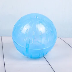 Amusing Spherical Translucent Pet Running Toy with Durable Plastic - Diameter 12cm (All Blue)