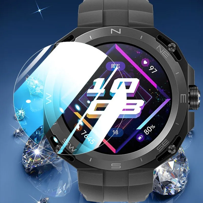 

For Huawei Watch Gt Cyber GtCyber 9H Tempered Glass Screen Protectors Watch Glass Cover Film Water-Resistant Explosion-Proof