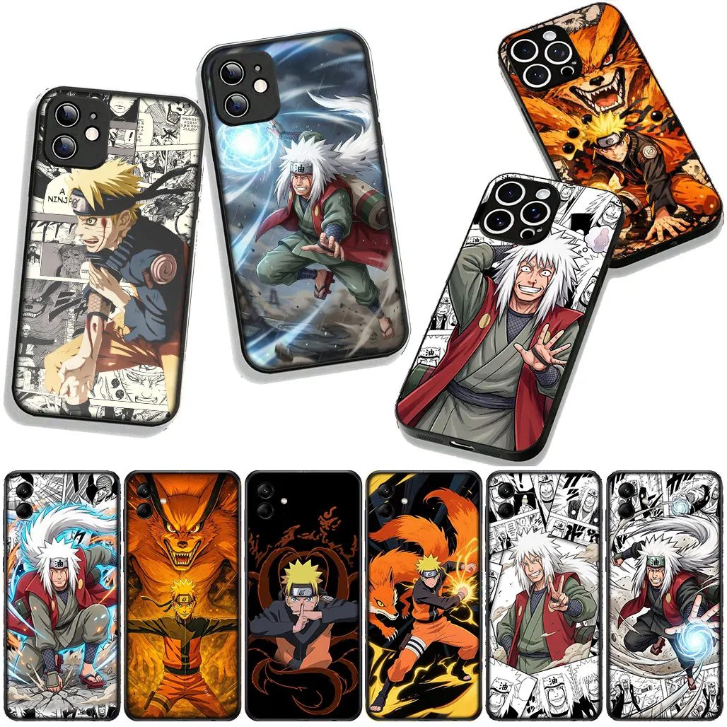 Cartoon Jiraiya Naruto Anime Phone Cover
