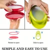 4Pcs Onion Storage Avocado Saver Holder, Silicone Fruit Storage Box, Lemons Garlic Tomato Peper Storage Containers, Avocado Save 5