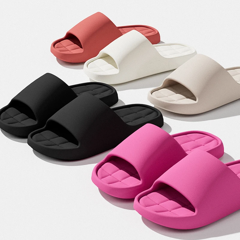 Man Slippers Solid Beach Sandals Non Slip