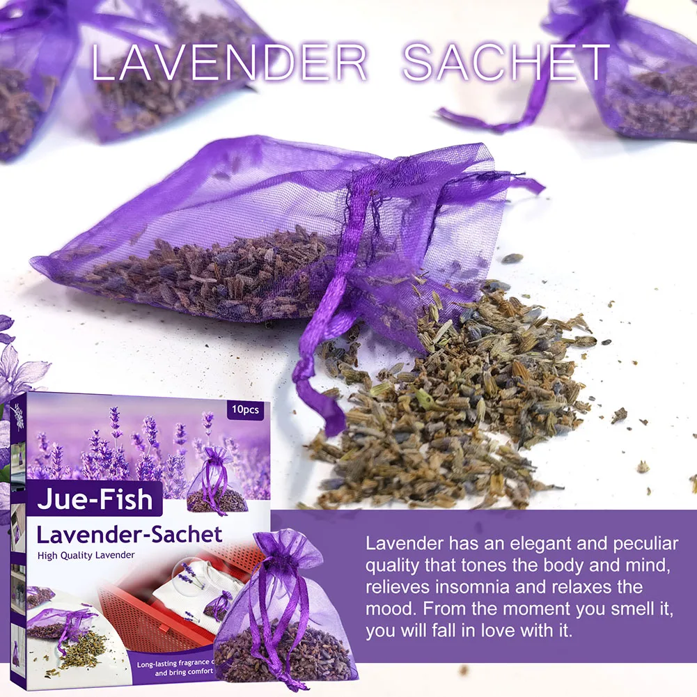 30-100Pcs Lavender Sachets Lavender Sachet Bags Long-Lasting Fragrance Bags Multifunction for Drawers Closets Dressers