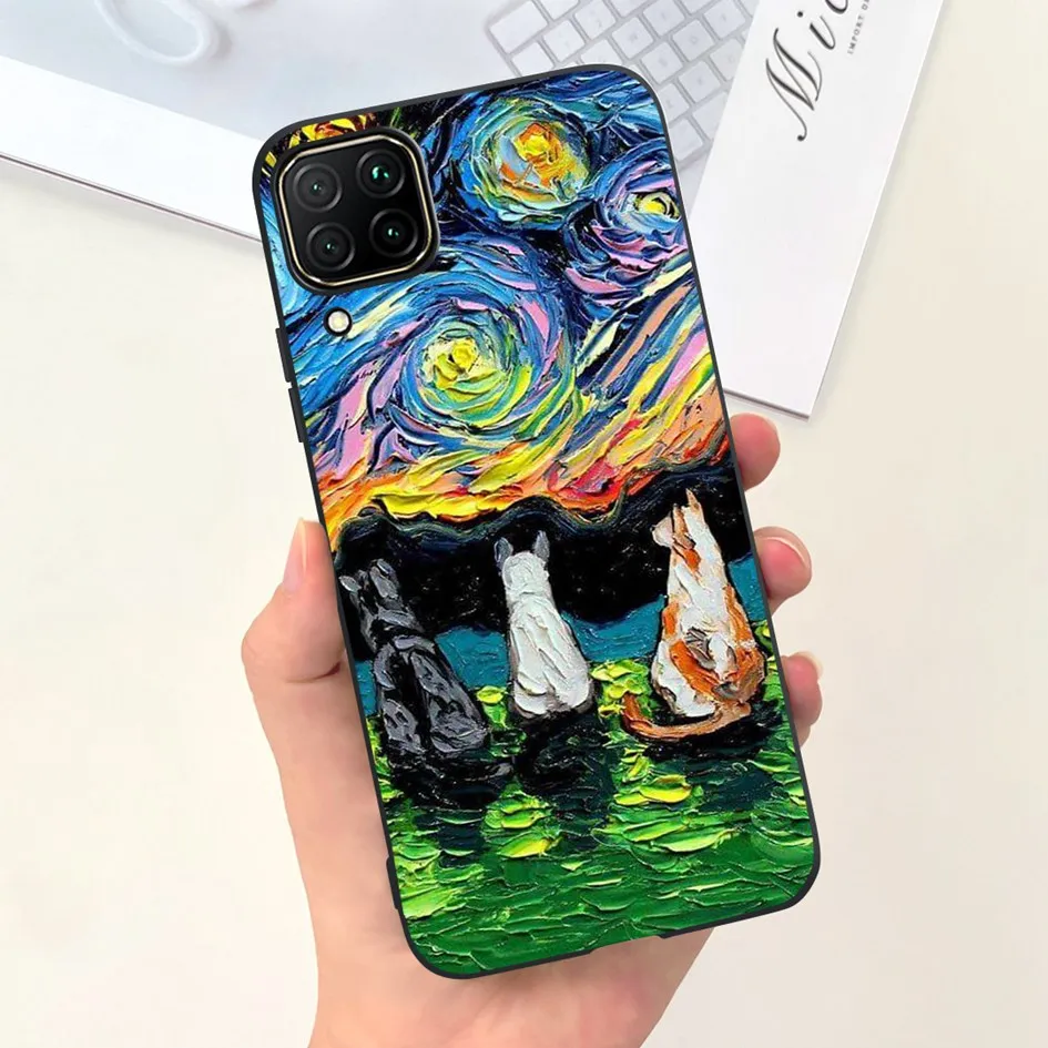 Cute Astronaut Shockproof Silicone Phone Case - Soft Candy TPU Cover and Bumper