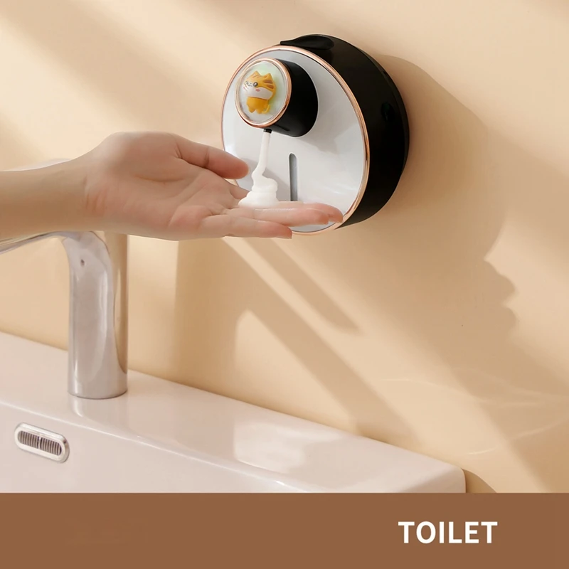 

Automatic Soap Dispenser Dispenser Wall Mount Rechargeable Liquid Dish Soap Dispenser For Kitchen Bathroom Durable