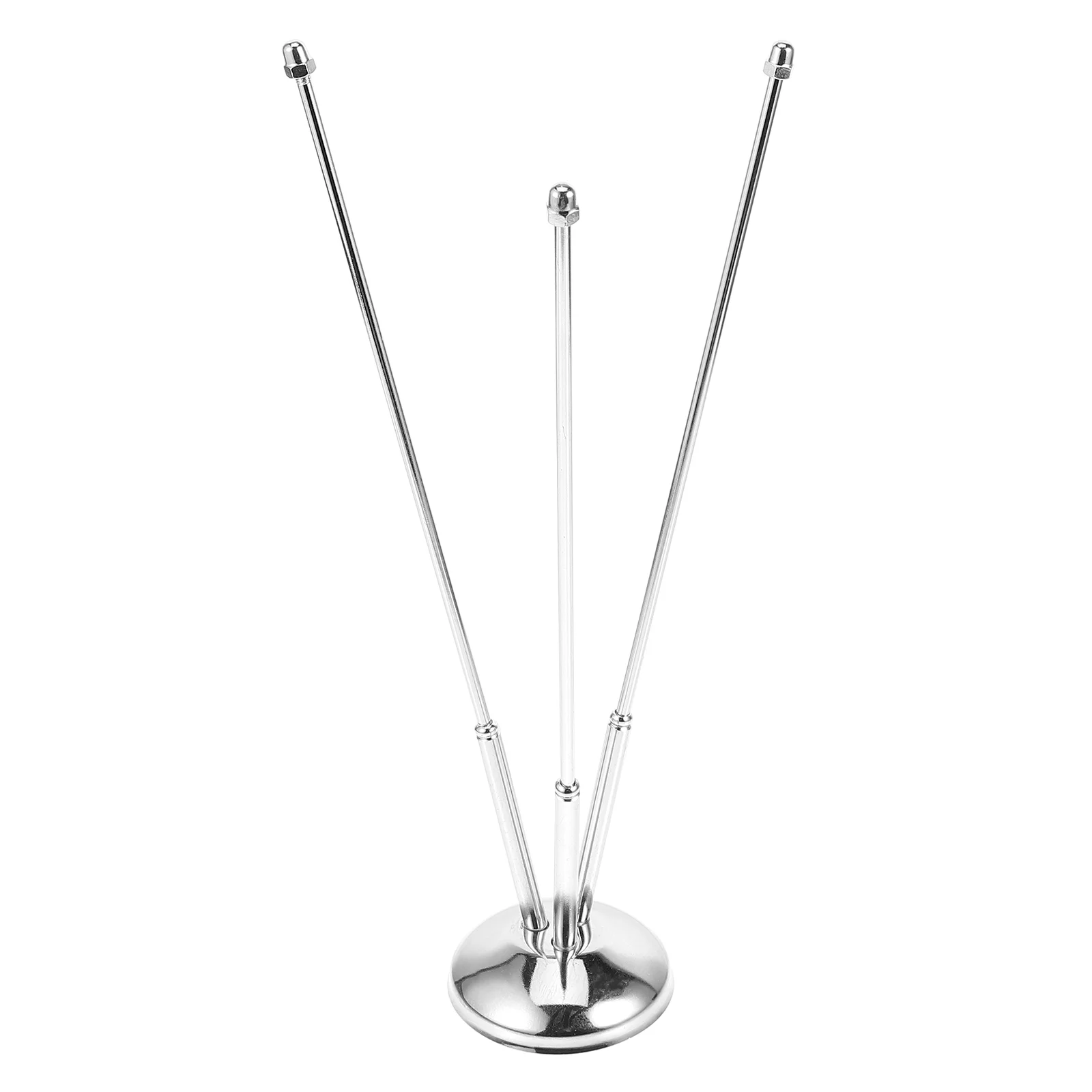 

Table Flag Pole with Base Desktop American Emblems for Car Nail-free Flagpole Universal