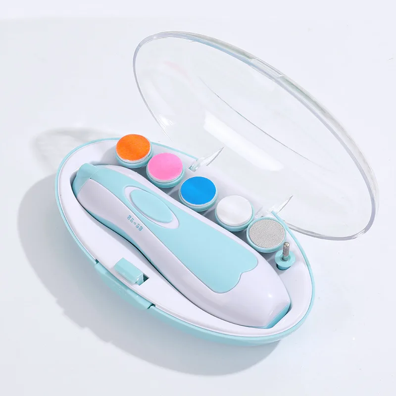 Baby Healthcare Kit Newborn Nail Trimmer Electric Baby Manicure Pedicure Cutter Scissors Care Set New Born Care Products