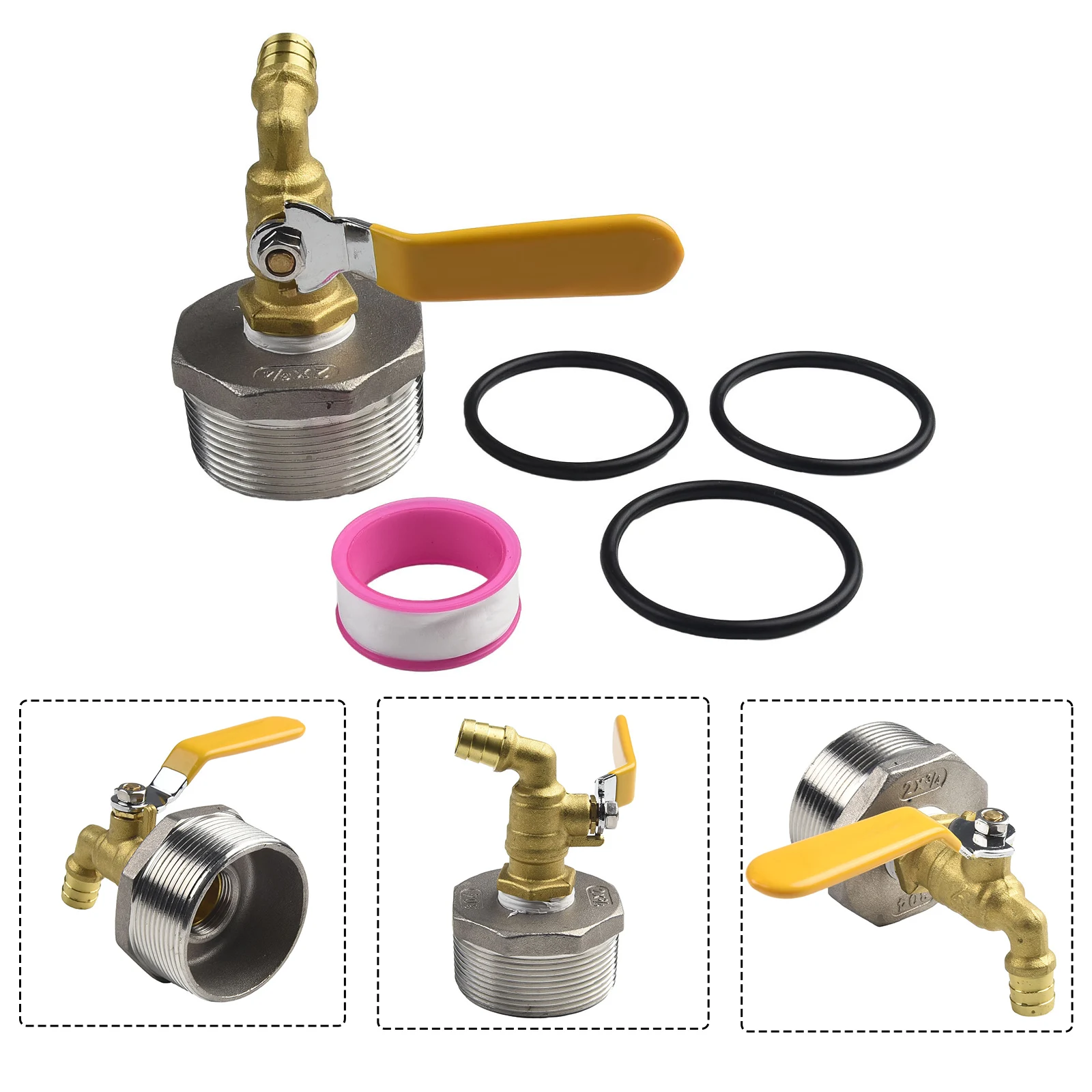 

Outlet Tap Faucet Valve Tap Garden Outdoor Living Replacement Stainless Steel Corrosion Resistance Excellent Acid