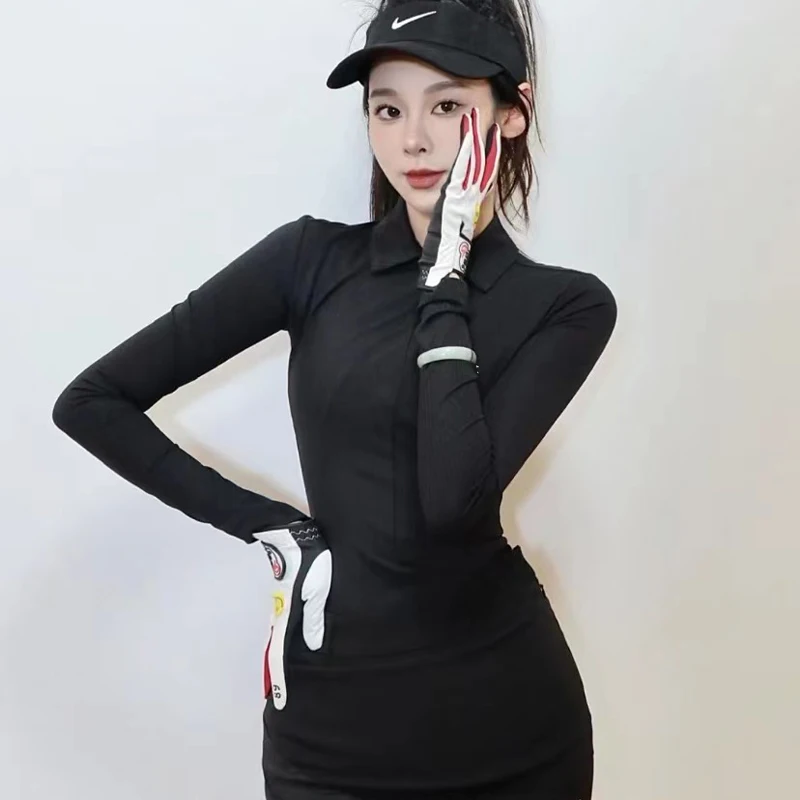 Golf Women's Autumn New Top, Slim Fit, Wear-resistant, High-quality, Fashionable, Comfortable, Versatile, Outdoor Leisure Sports
