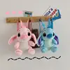 25cm Kawaii Disney Stitch Cartoon Cute Plush Backpack Anime Figure Stuffed Doll Stitch Toy Children's Knapsack School Bag 5style 1